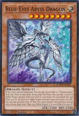 Blue-Eyes Abyss Dragon - SDWD-EN007 - Common - 1st Edition